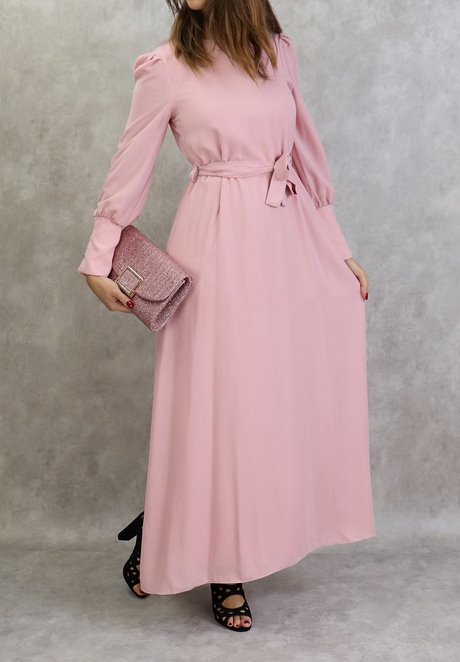 Robe rose elegante