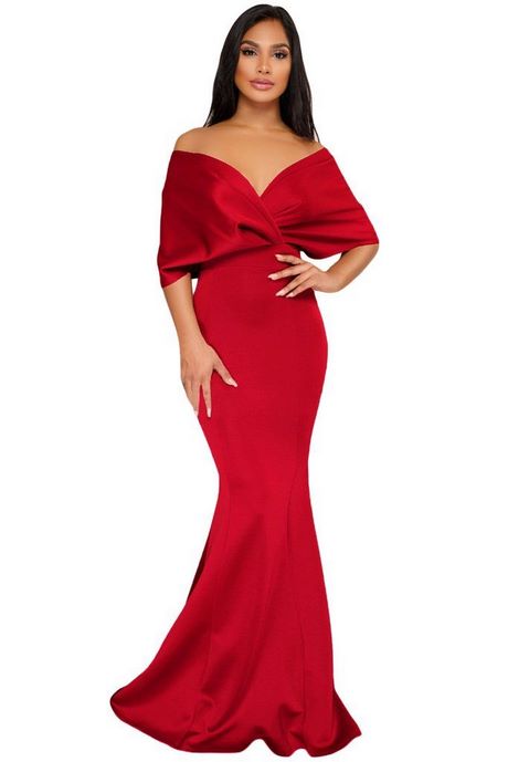 Robe rouge chic pas cher