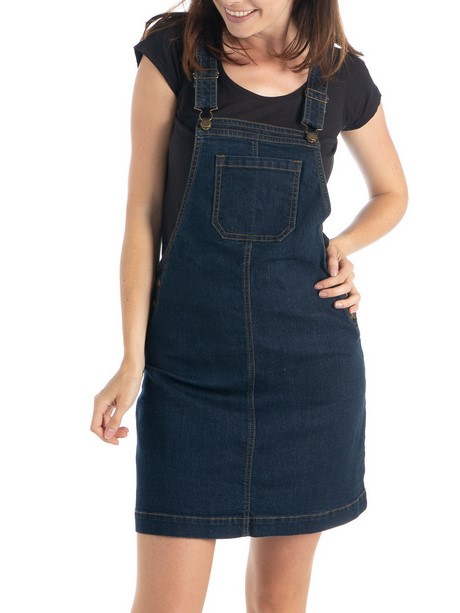 Robe salopette femme jean