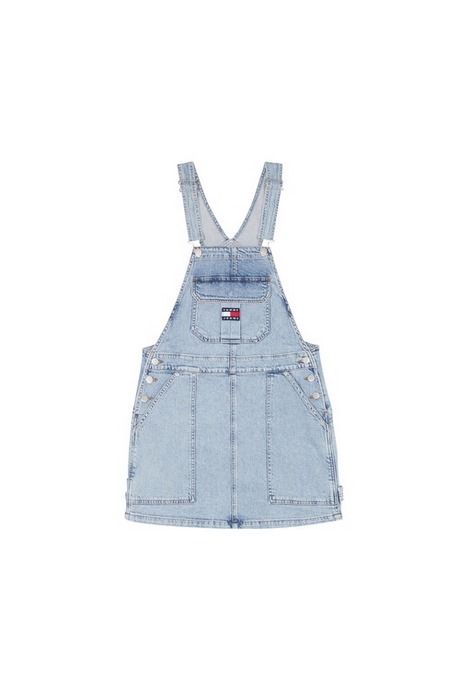 Robe salopette jean femme