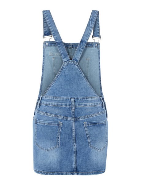 Robe salopette jean femme