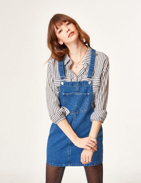 Salopette robe jean femme