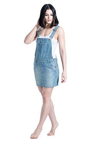 Salopette robe jean femme