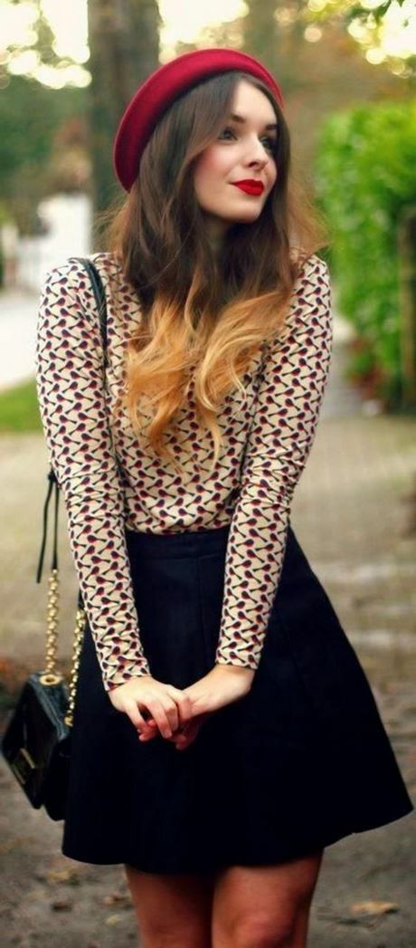 Style retro chic femme