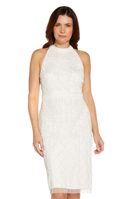 Robe blanche coktail