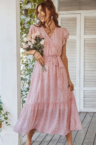 Robe champêtre longue