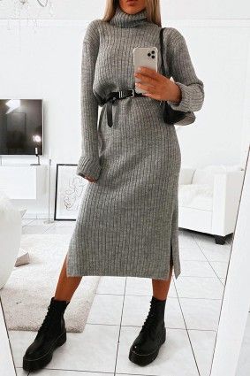 Robe chaussette longue