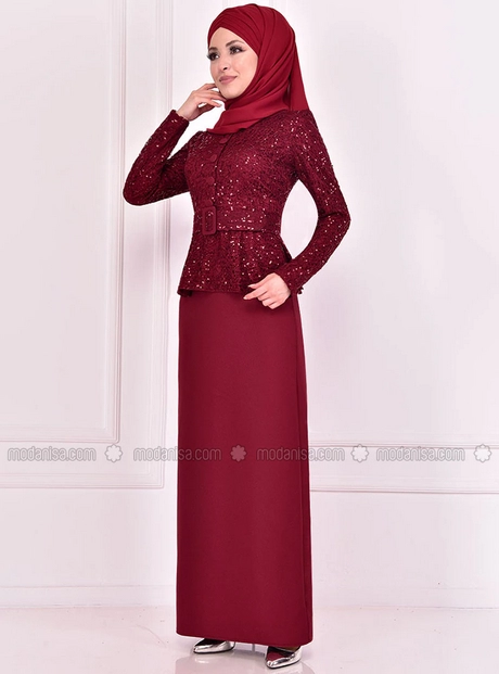 Robe classe bordeaux