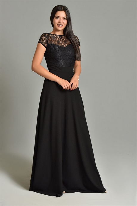 Robe du soir longue noire