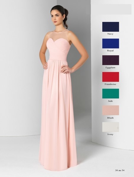 Robe longue de soir2e