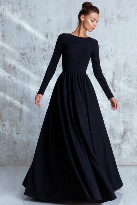 Robe manche longue ceremonie