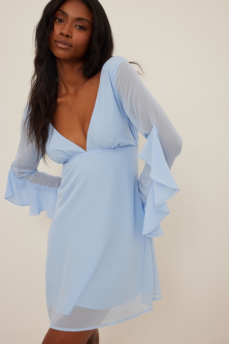 Robe manche longue ouverte