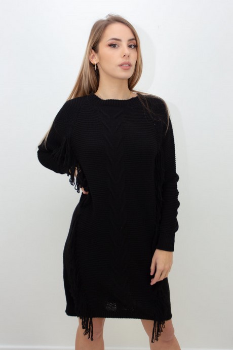 Robe pull genoux