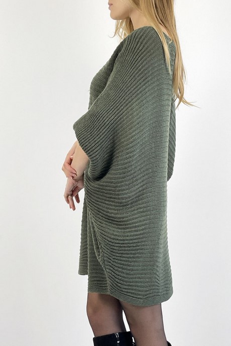 Robe pull laine ample