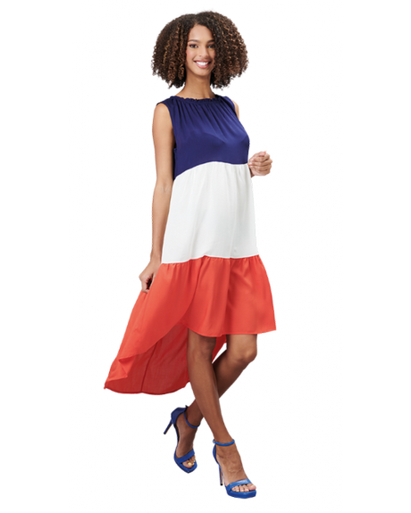 Robe tricolore