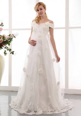 Robe de mariée pour femme enceinte