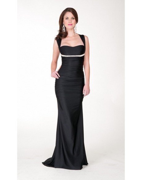 Robe noire fete