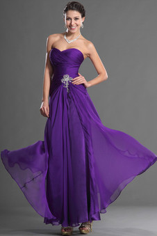 Robe violet