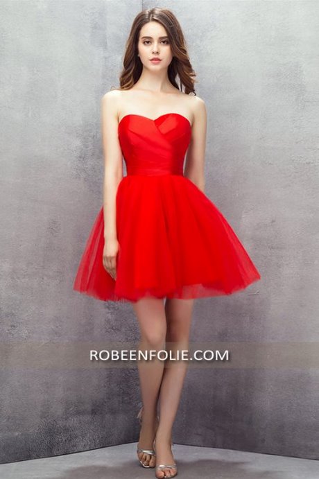 Jolie robe rouge