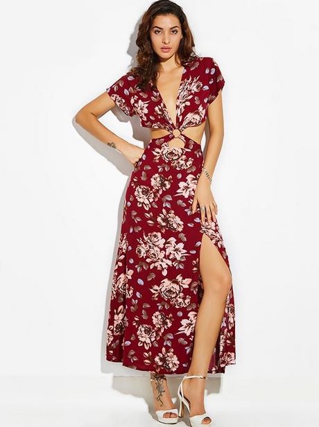 Mode fashion femme robe longue