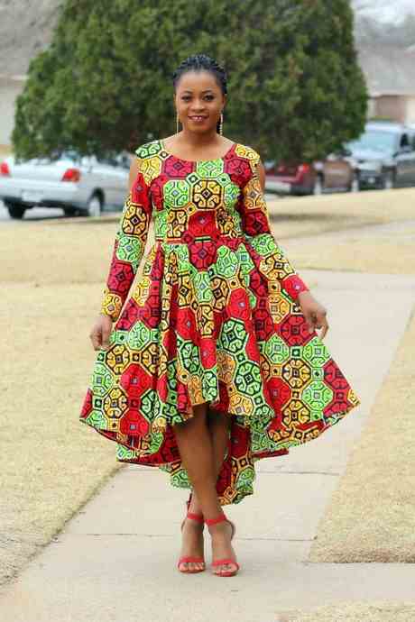 Model couture africaine