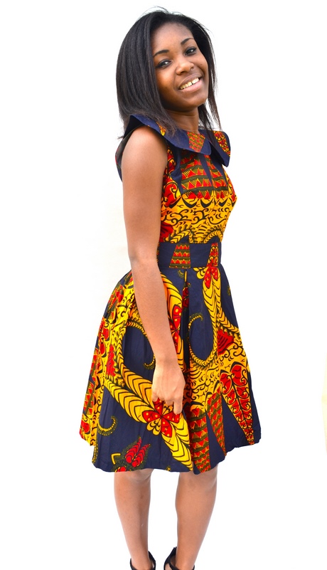 Model de tenue africaine