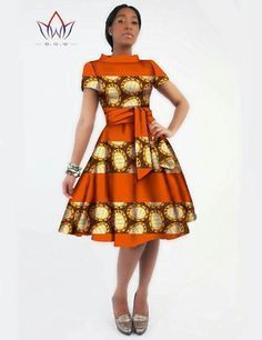Model robe pagne africain