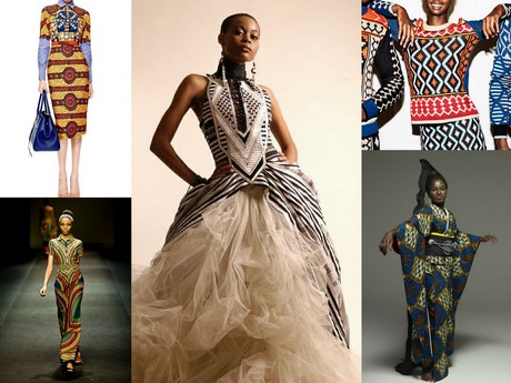 Modeles robes tissus africains