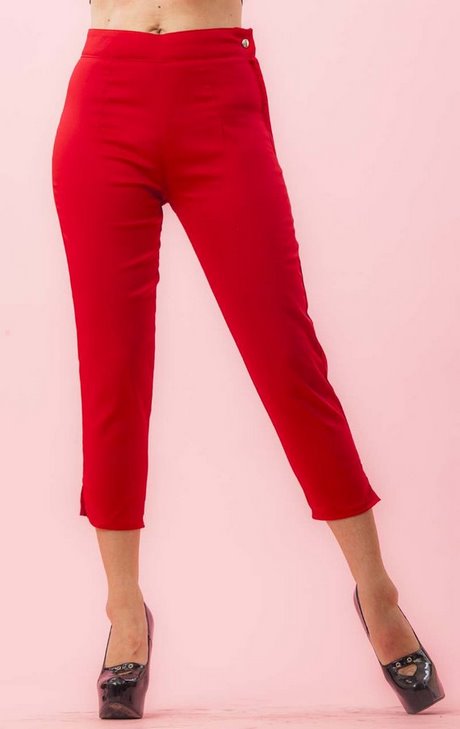 Pantalon rockabilly femme