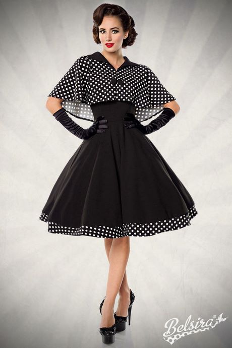 Robe à pois pin up