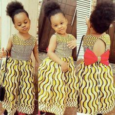 Robe africaine fille