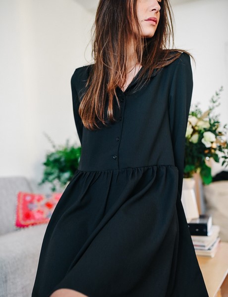 Robe ample noire