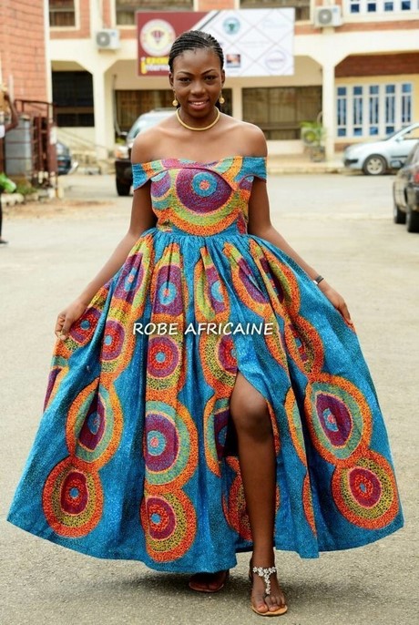 Robe de bal africaine