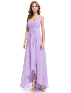 Robe de bal lilas