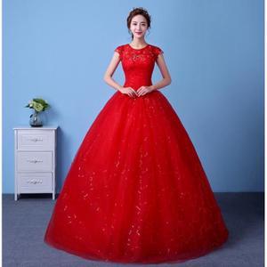 Robe de fiancaille rouge