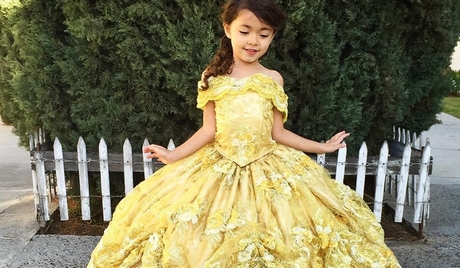 Robe de fille princesse