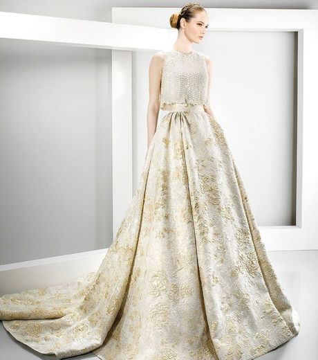 Robe de princesse avec traine