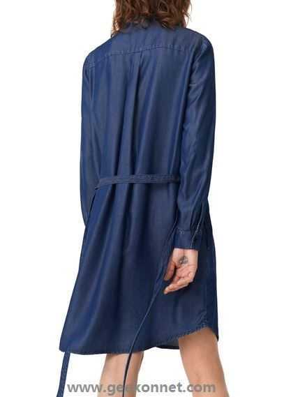 Robe denim brut