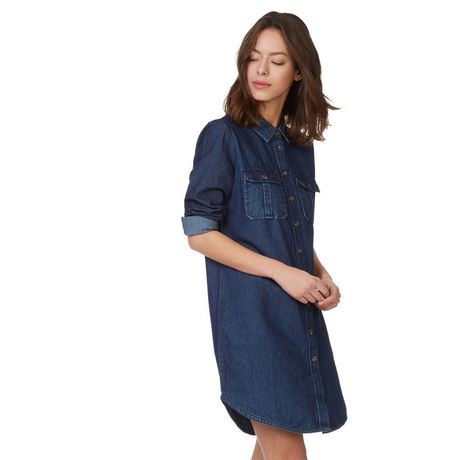 Robe en denim