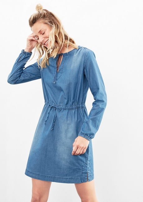 Robe en jean legere