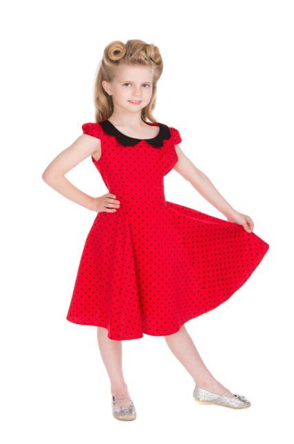 Robe enfant rockabilly