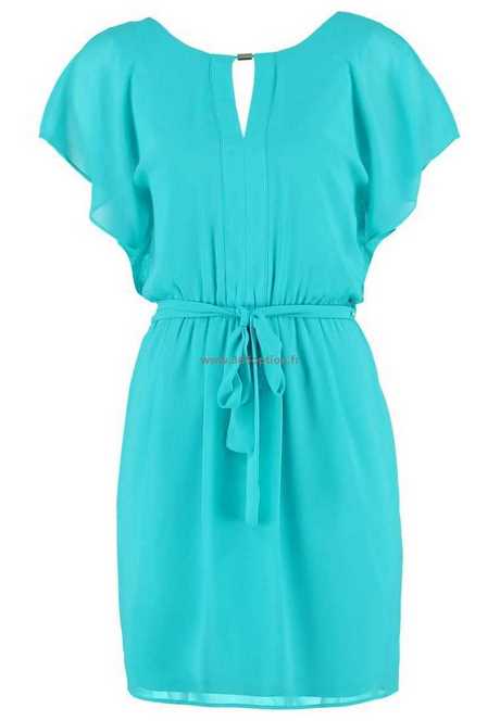 Robe été turquoise