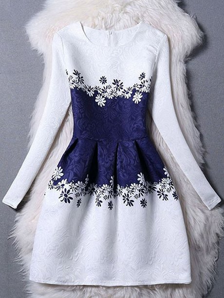 Robe evasee hiver