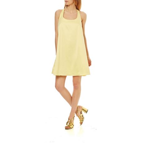 Robe fluide jaune