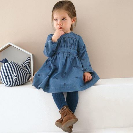 Robe jean hiver