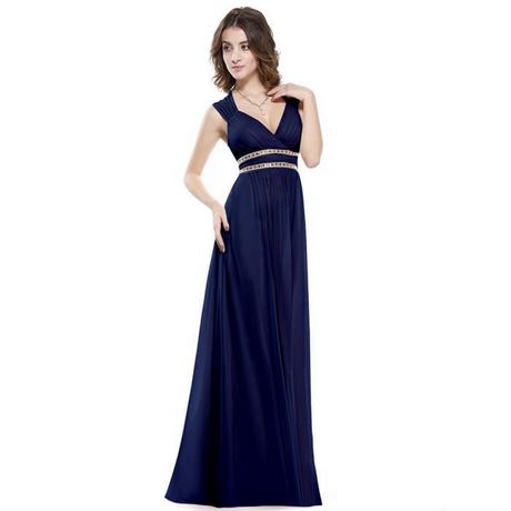 Robe longue été bleu