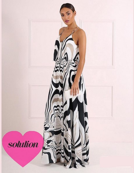 Robe longue printemps ete