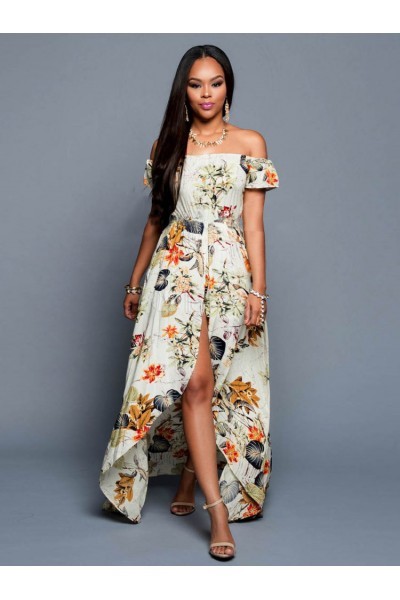 Robe longue printemps ete