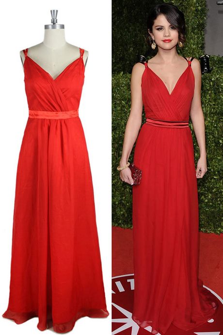 Robe longue rouge ete