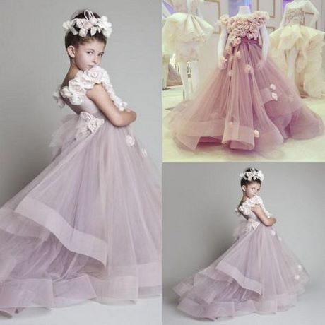 Robe mariage princesse fille